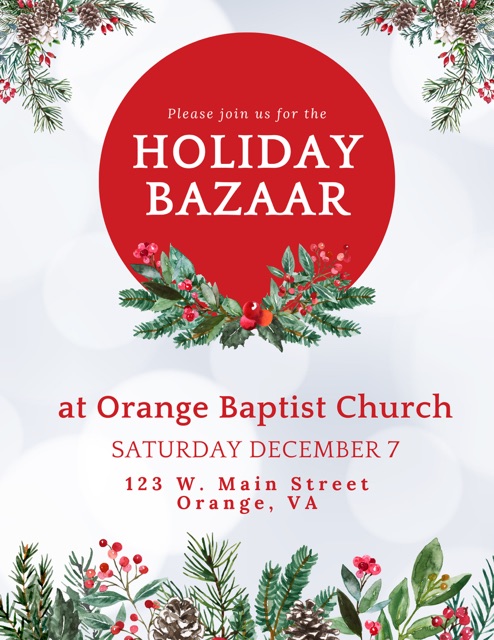 Holiday Bazaar